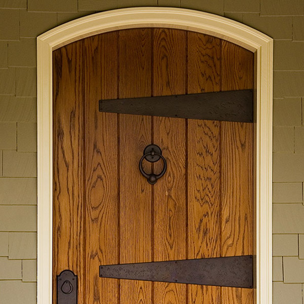 Colorworks Refinished Exterior Wooden Door